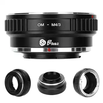 

Fikaz OM-M4/3 Lens Adapter Ring for Olympus OM Mount lens to Olympus M4/3 Mount Camera Adapter Ring