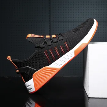 

Men's Breathable Mesh Casual Men Shoes Adult Male Autumn Sneakers Men Footwear Running Shoes Comfort lightweight Footwear