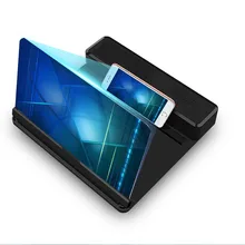 Carprie Настольный телефон 3d Лупа Bluetooth динамик Стенд Портативный экран Лупа 12 дюймов экран усиления динамик#10