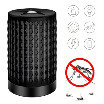 

USB Electric Fly Bug Zapper Mosquito Insect Killer LED Light Trap Pest Control Lamp Household Summer Supplies