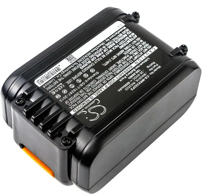 Cameron sino 5000 мА/ч, батарея для WORX-WG154E WG160E WG160E. 5 WG169E WG169E. 5 WG255E. 5 WG259.5 WG259E WG259E. 5 WG329E WG329E. 5