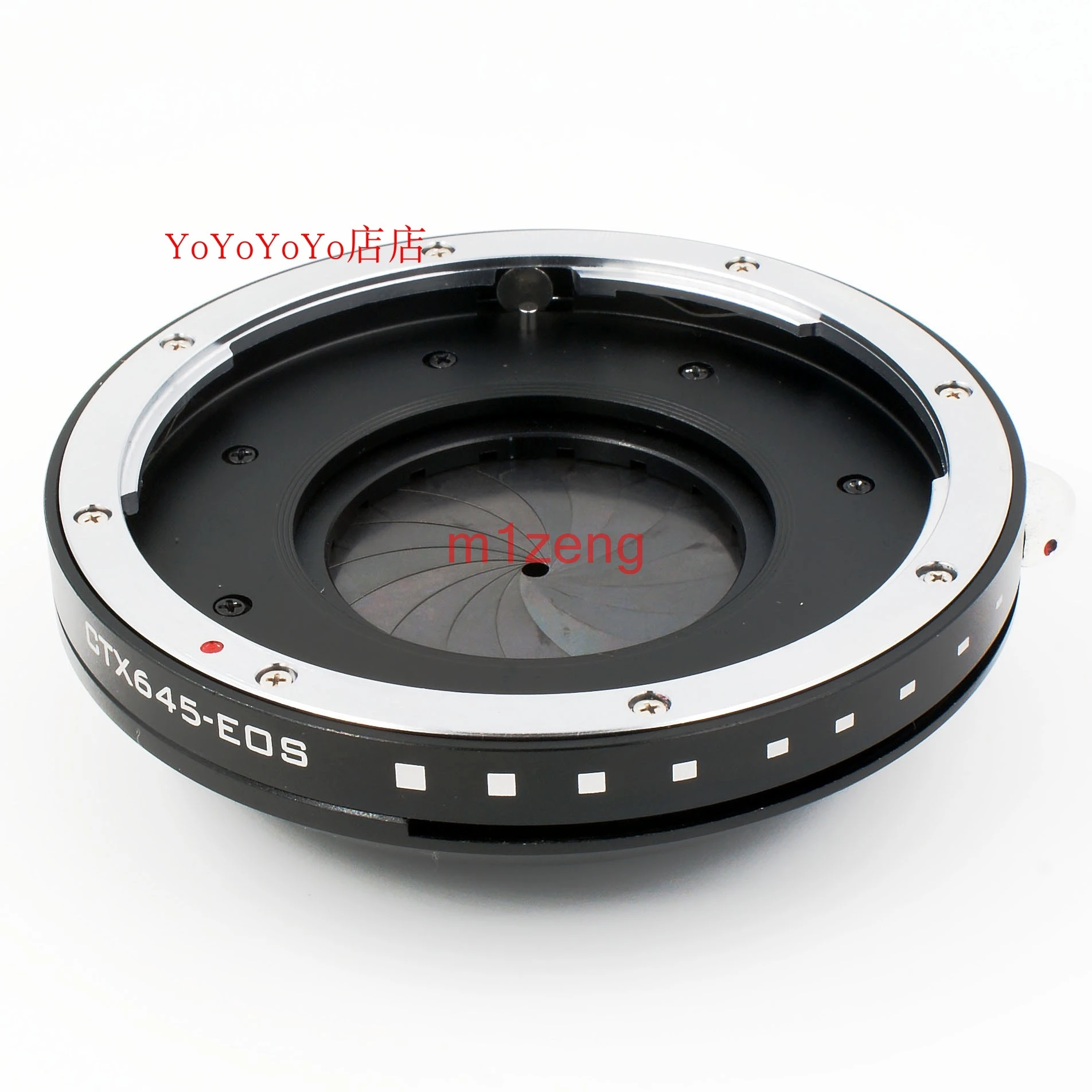 Anello Adattatore Ctx645-Ef Per Obiettivo Contax 645 C645 Per Fotocamera Canon Eos 5D3 5D4 6D 7D 60D 80D 550D 650D 760D 1100D