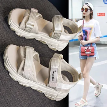 

Wedge booties Femmes sandales 2020 Summer ladies sandals Casual women sandals Platform sandals wedges shoes for women flat shoes