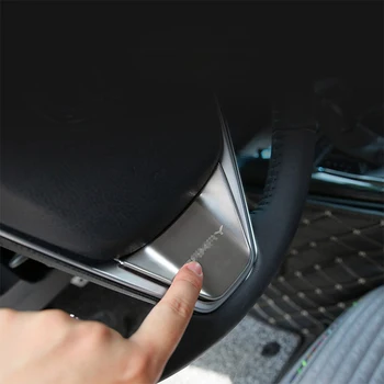 

For Toyota Camry 70 XV70 8th 2018 2019 Steering Wheel Low Frame Trim Cover Interior Mouldings Auto Decoration