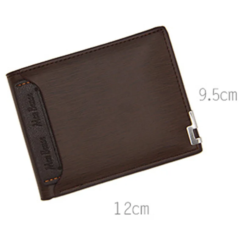 2024 New Wallet Short Wallet Hot Sale Retro Multi-card Short Wallet Multifunctional PU Waterproof Wallet Coin Clip Wallet