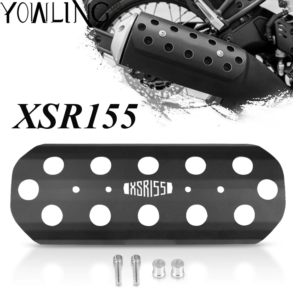 

For YAMAHA XSR 155 2019-2020 Motorcycle Exhaust Pipe Crash Protector Heat Shield Cover Guard Only For XSR155 Original Exhaust