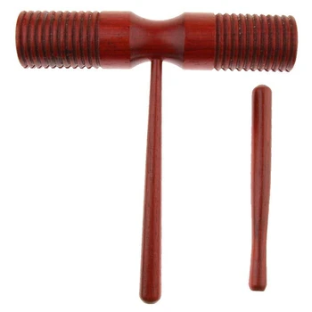 

Maple Hand Sound Tube for Kids Percussion Toys Gift Beat the Barrel Tube Body From the Drumstick Provided and You Will Hear Clea