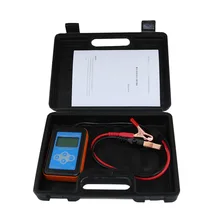 Горячая 12 в цифровой автомобильный тестер батареи Многоязычная поддержка Анализатор качества батареи ручной детектор инструмент