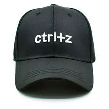 Печать CTRL Z Hacker компьютерная бейсбольная кепка Солнцезащитная бейсболка в стиле хип-хоп подарок лето забавная