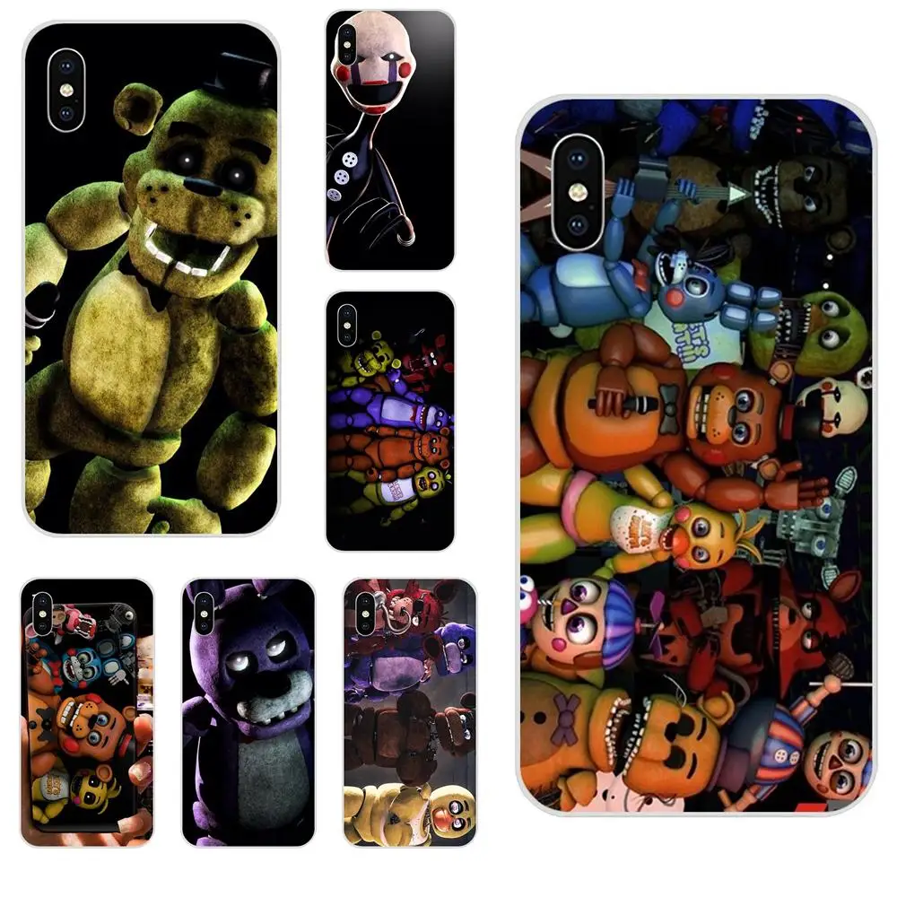 Забавный Sfm Fnaf АНИМАТРОНИКА для Xiaomi Redmi Mi 4 7A 9T K20 CC9 CC9e Note 7 9 Y3 SE Pro Prime Go Play Мягкий ТПУ