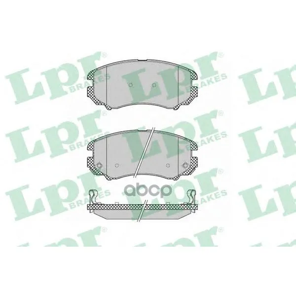 Колодки Тормозные Hyundai Tucson/Kia Sportage 04- Передние Lpr 05p1369 Lpr арт. 05P1369