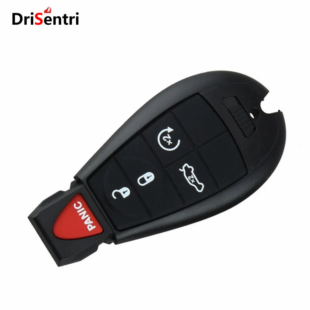 5 Buttons Uncut Keyless Entry Car Key 