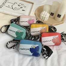 Raged Овцы прекрасный мультфильм шаблон девушки кошелек и сумочка для детей мини плечо Милая принцесса сумки-мессенджеры кошелек