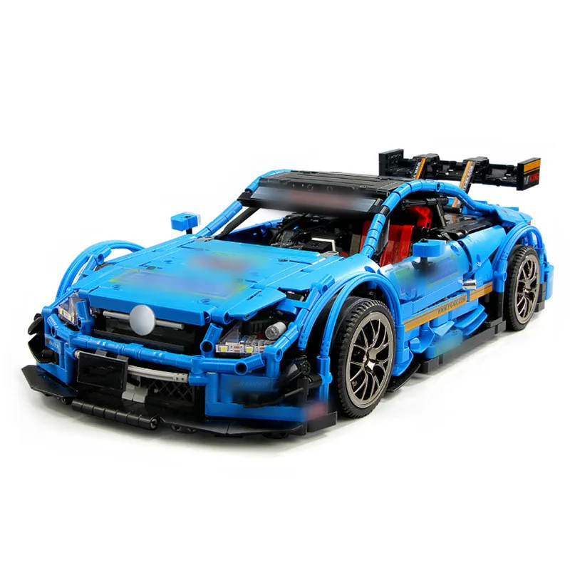 C63 техническая серия 13073 1970 шт совместимая MOC-6687 приложение Программирование дистанционное управление RC автомобиль набор строительные блоки игрушка