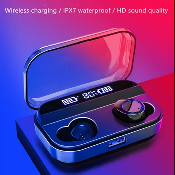 

X11-TWS HIFI Earphone Wireless Binaural 5.0 Waterproof Sports Bluetooth Headset Call Function Waterproof Touch In-Ear F40127