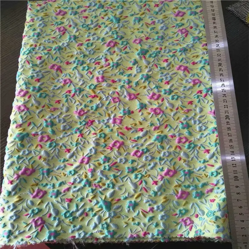 Модная африканская жаккардовая парчовая Ткань 5 ярдов парча ткань для свадьбы DHL02