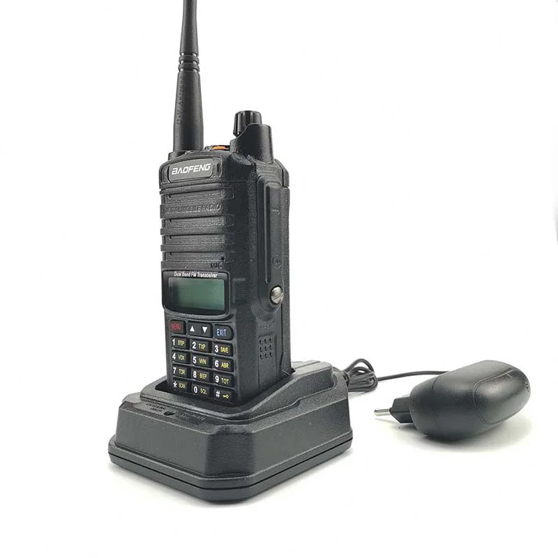 2pcs Baofeng UV 9R 2018 New Design Walkie Talkie IP67 Waterproof High Quality Two Way Radio 5