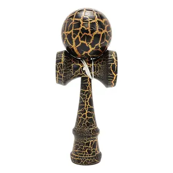 

Full Crackle On Kendama Wooden Ball Education Traditional Game Toy