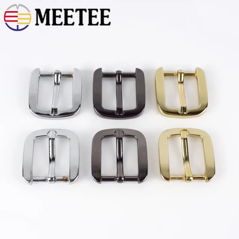 Meetee 5/10 шт. 20 мм металлический клатч Сумки пряжки ремня крюк полоса Клипсы из сплава тканной ленты обувь фурнитура для сумок запасные части для BF220