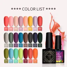 Матовый лак для ногтей Набор для ногтей 24 шт. для дизайна ногтей рукав педикюр гель все для маникюра гель лак для ногтей маникюрный набор