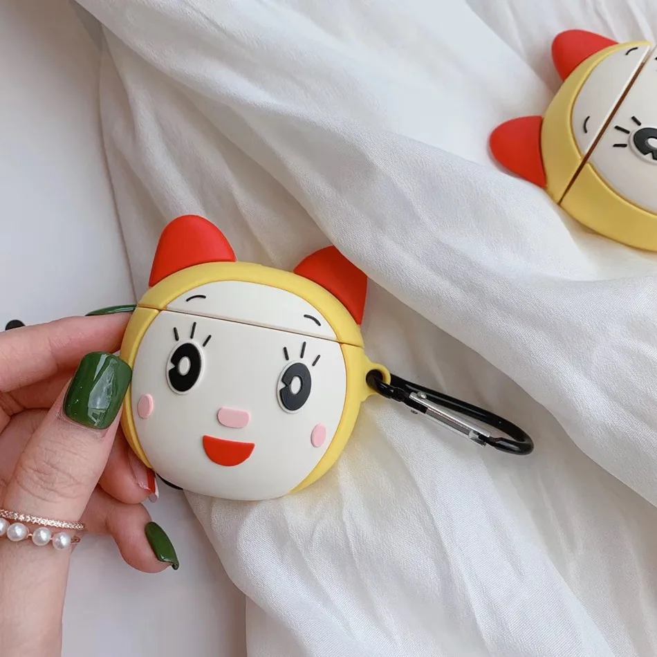 

Cute Earphone Case For Airpods Case Bluetooth Funny 3D Cat claw Cover For Apple Air pods 2 Protective case Earpods Headset Bag