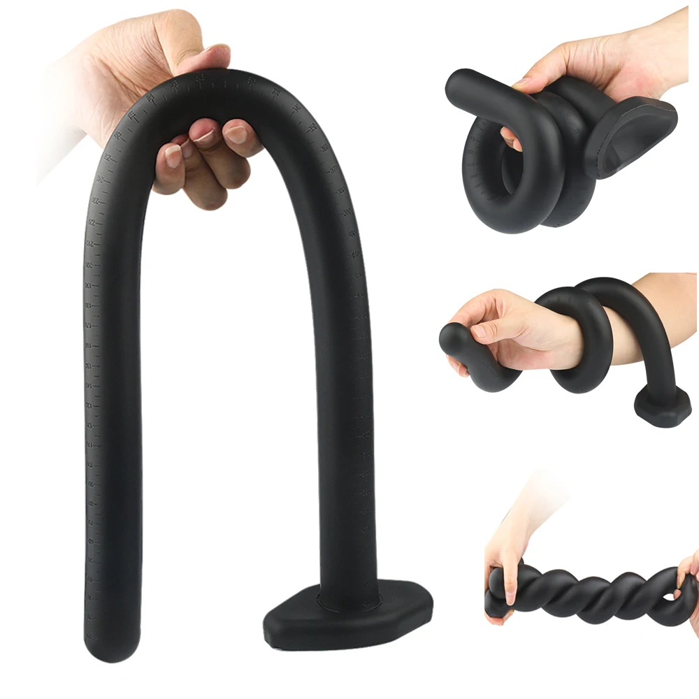 40/50/60cm Super Long Dildo Anal Plug Silicone Butt Plugs Erotic Sex Toys For Women Men Gay Anus Dilator Prostate Massager | Красота и