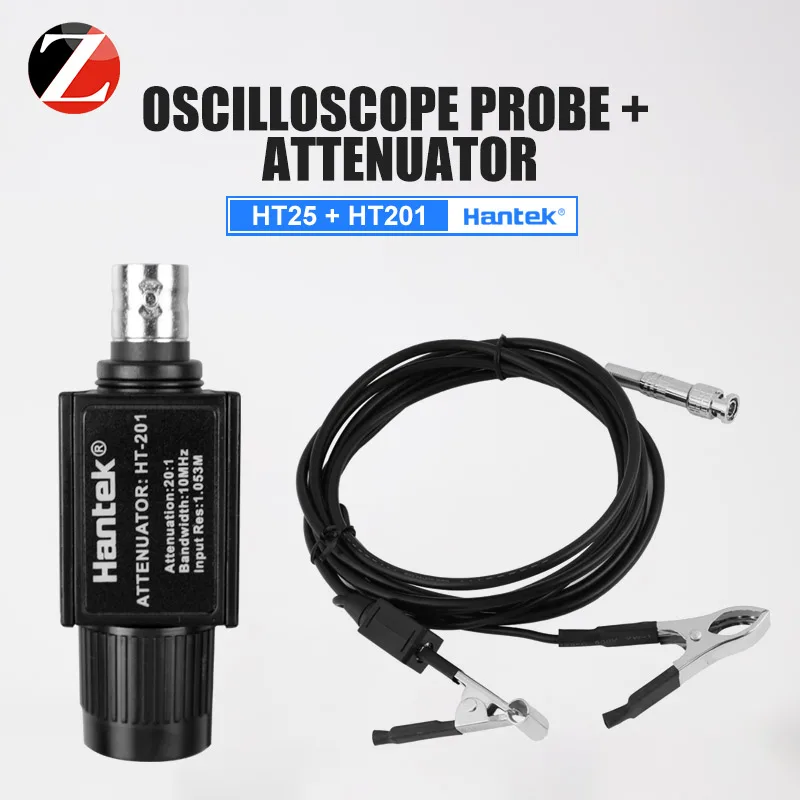 Щуп осциллографа Hantek HT25 HANTEK 1008C 6022BE 6074B емкостный датчик зажигания HT201 pasiva 20:1