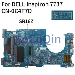 KoCoQin материнская плата для ноутбука DELL Inspiron 7737 Core SR16Z материнская плата CN-0C4T7D 0C4T7D DOH70 12309-1 i7-4500U