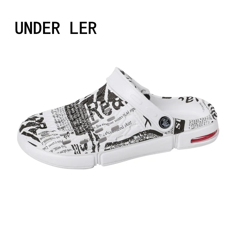2020 Summer Sandals for Beach Sports Women Men's Slip-on Shoes Slippers Female Male Croc Clogs Crocks Crocse Water Mules D050 | Обувь