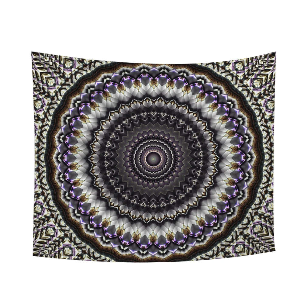 Lychee Mandala Series Wall Hanging Tapestry Polyester Blanket Art Carpet Home Decorative | Дом и сад