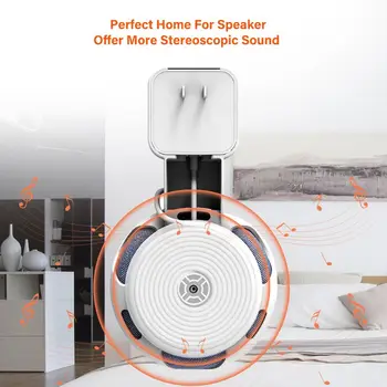 

Home Portable Wireless Smart Speaker Bluetooth Stand Wall Mount for Echo Dot 3 Holder Accessories