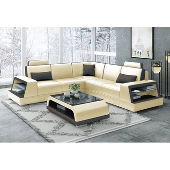 

Italian Leather Sofas For Living Room Furniture Sofa Bed G8045B