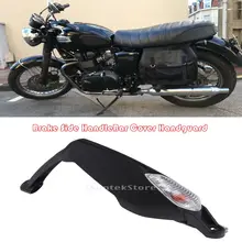 Мотоциклетные рукавицы на руль, защита для рук с янтарными поворотниками, светильник для Ducati Hypermotard 820