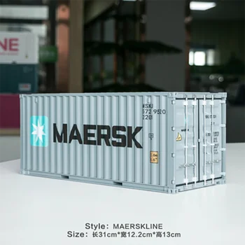 

diecast 1/20 Scale truck accessories container box model toy diecast simulation shipping ONE container model ornament storage