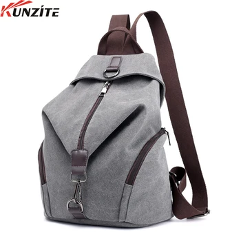

Kunzite Backpack Brand Luxury Canvas Backpack Women School Bag Canvas Shoulder Bag Women Travel Pack Mochila,Bagpack For School