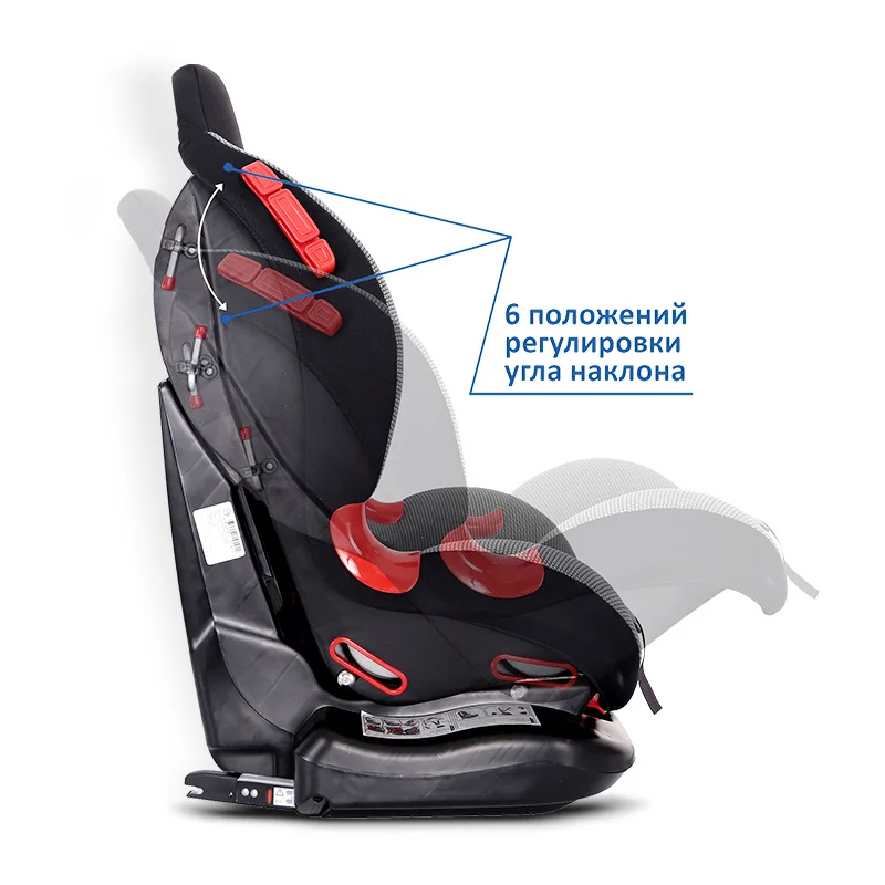 Siger &quotКокон ISOFIX&quot детское автокресло 9 25 кг бустер 1 7 лет группа 1/2|Детское