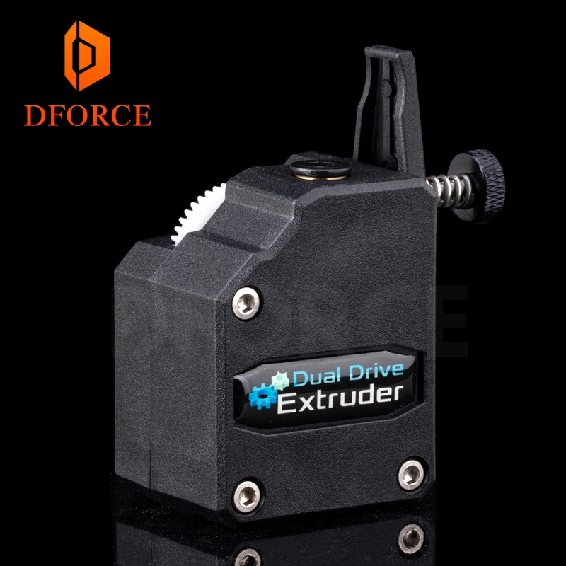 DFORCE Новый BMG экструдер V2.0 Боуден клонированный Btech двойной привод для 3d принтера