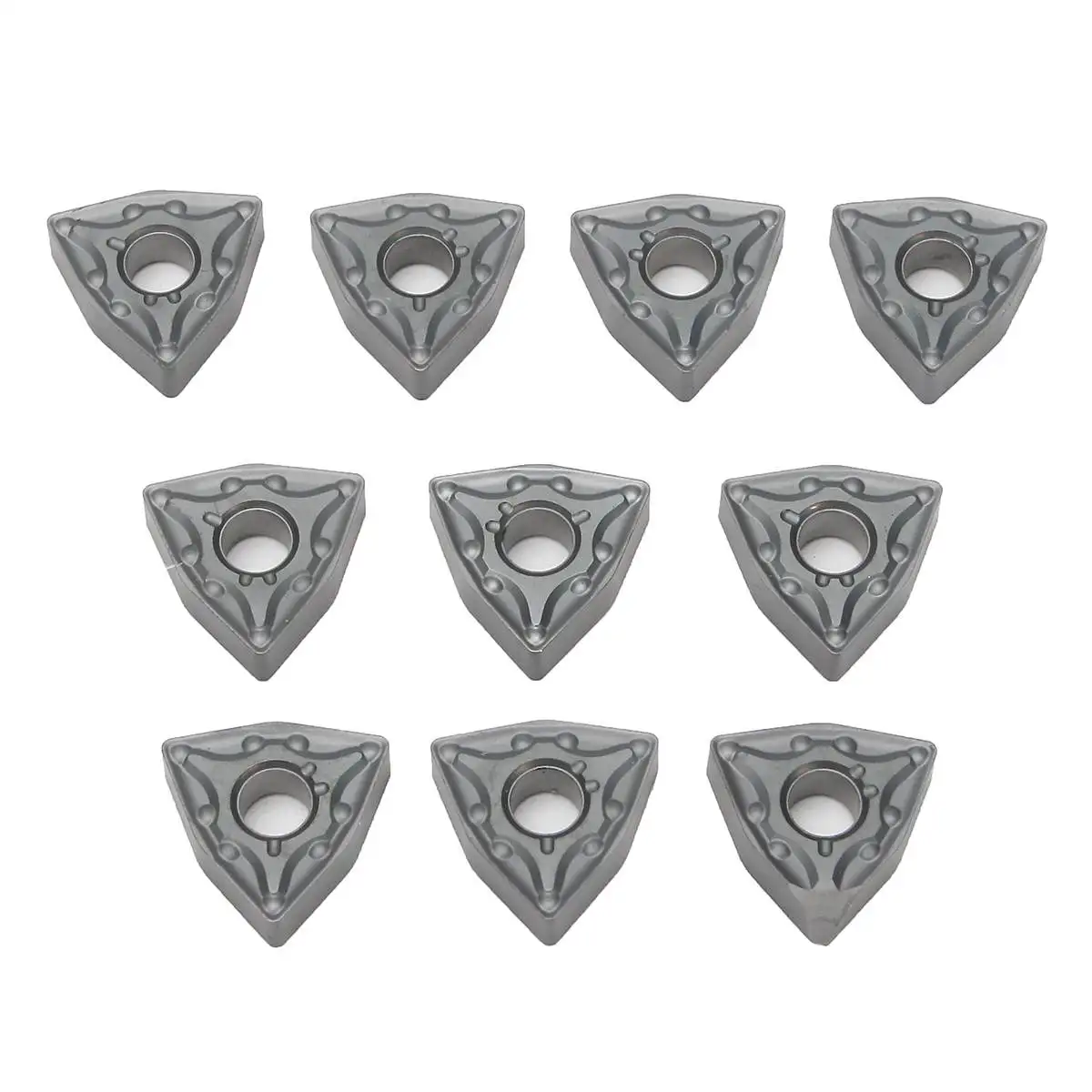 

10PCS WNMG080408 Carbide Inserts External Turning Tool WNMG080408 Lathe Tools Milling Cutter CNC Tool