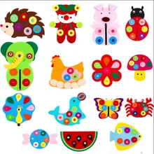 Сделай Сам обучающий креативный развивающий ручной работы мультяшная цветная форма ручная сумка художественные ремесленные игрушки для детей детский подарок