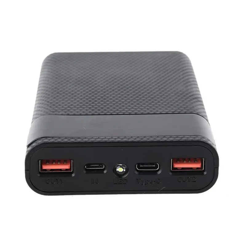 QC3.0 usb type-C PD 4x18650 аккумулятор DIY внешний аккумулятор светодиодный светильник быстрое зарядное устройство X3UB