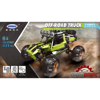 

The Offroad Technic XingBao New 07007 Construction Vehicle Buggy Truck Set Building Blocks Toys boys Funny Figur Christmas Gifts