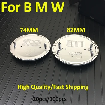 

Car Styling 51148132375 82MM PVC 8.2cm Front Hood Head Caps Accesory Rear Trunk Covers For E60 E90 F10 F30 F15 E91 E92 E93 F02