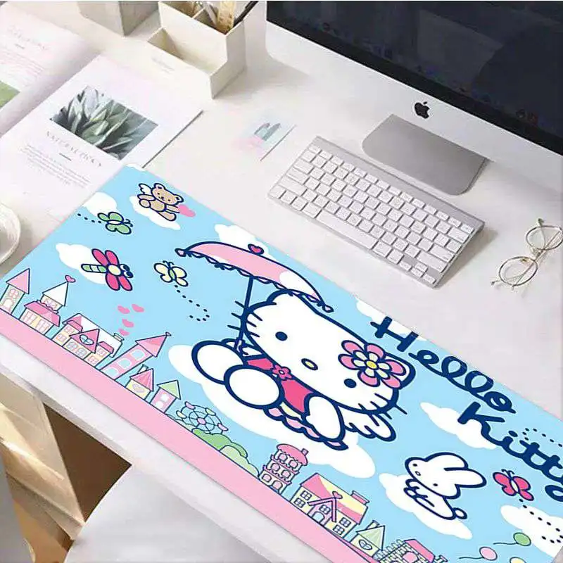 Lock Edge 40X90cm Maiya Подарочный коврик розовый hello kitty кот геймер скорость мыши розничная маленький резиновый коврик для мыши большой коврик для мыши клавиатуры коврик - Цвет: Lock Edge 40X90cm
