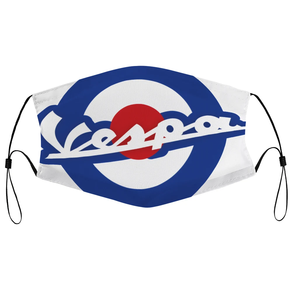 Пылезащитная маска с фильтром Vespa винтажный логотип мотоцикла для мужчин