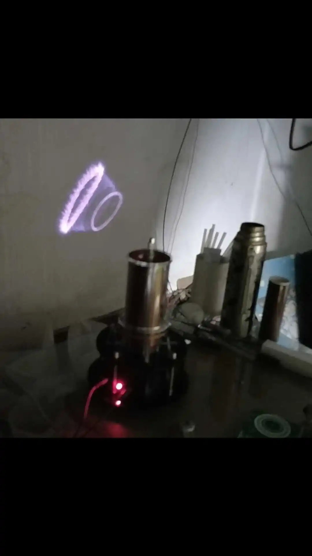 

Tesla Coil Plasma Horn Music Arc Aperture