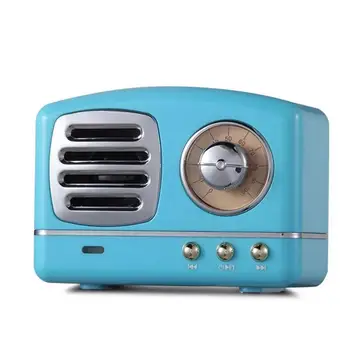 

New Style Mobile Phone Bluetooth Speaker Innovative Radio Retro Portable Mini Speaker