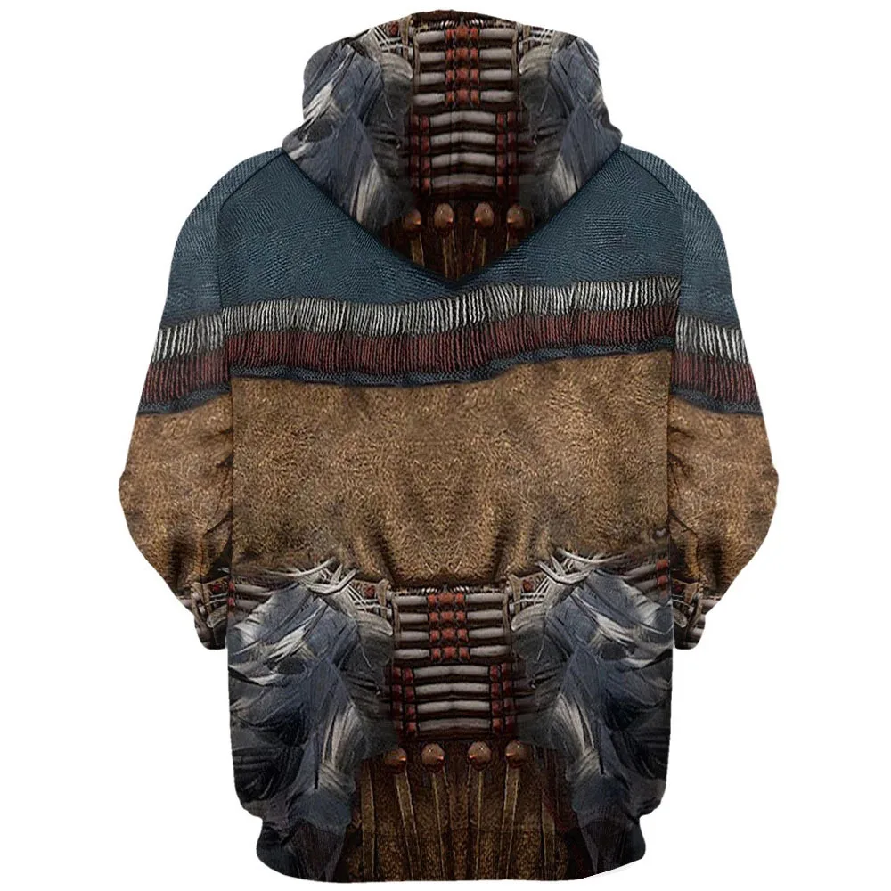 7XL, толстовки для женщин/мужчин, индеец, Мужская толстовка, 3D принт, толстовки с капюшоном, хип-хоп, уличная одежда, мужские топы, Sudadera Mujer/hombre