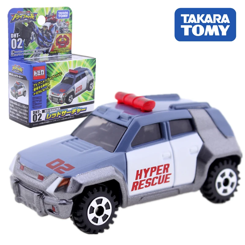 

TAKARA TOMY Action Figure Speed Rescue Children Gifts Doll Toys Transformation TOMICA Robot DHT02 Police Car Toy