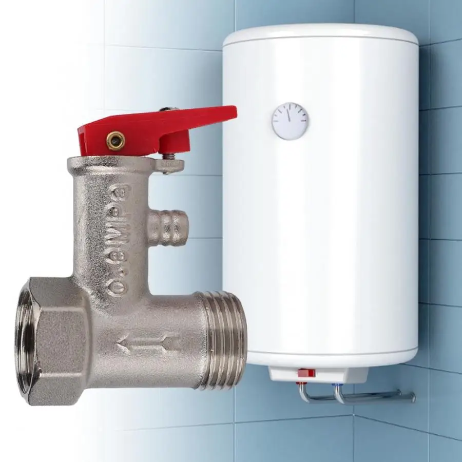 1/2 0.8mpa водонагреватель предохранительный клапан Мужская муфта с внутренней резьбой электрический водонагреватель предохранительный клапан