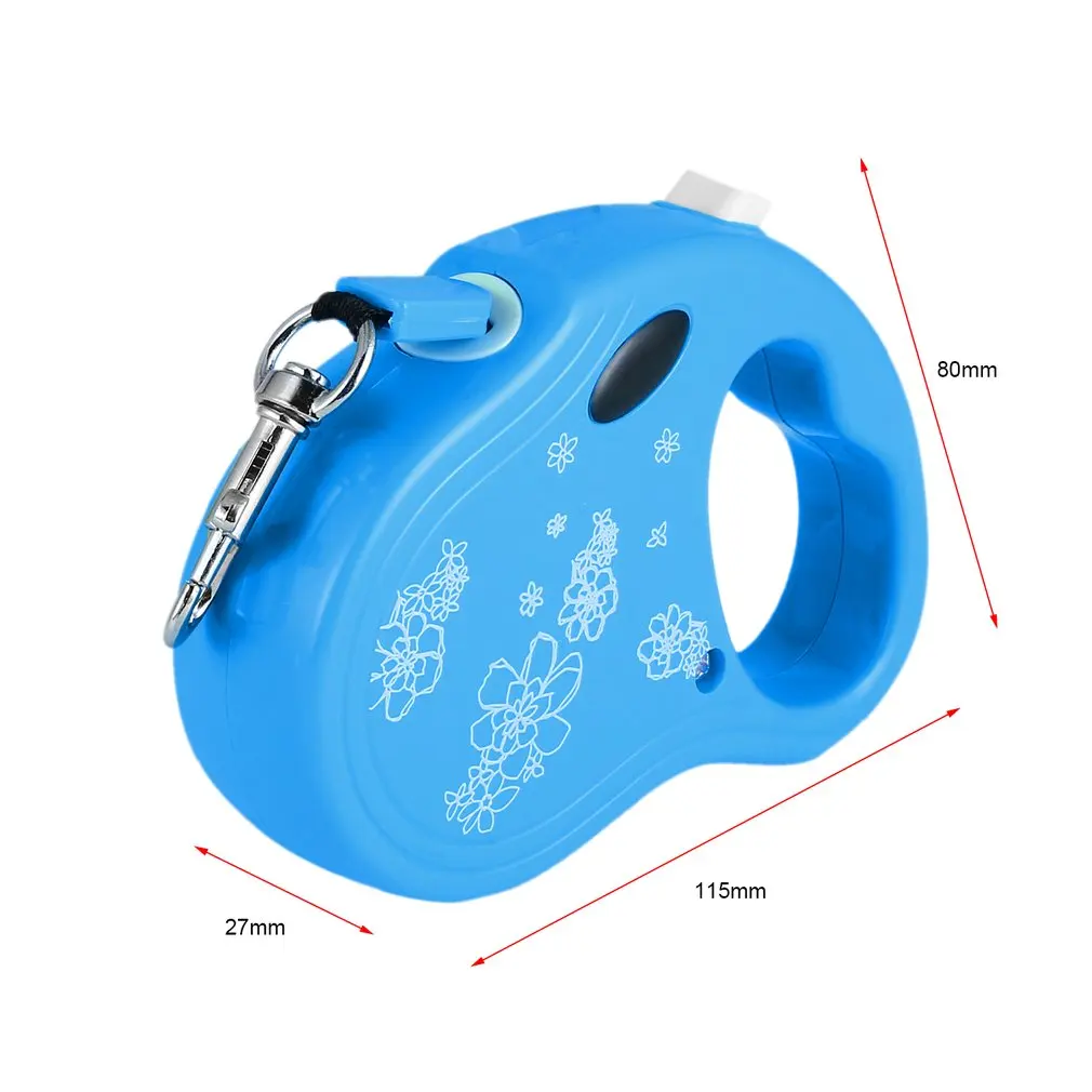 Dog Lead Leash Leash Telescopic Rope 3 Meter 10FT Pet Automatic Chain Pet Traction Retractable Walk Extending Dog Pet Tractor